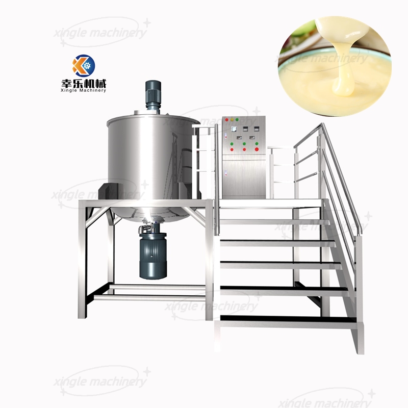 Réservoir de mélange circulaire de crème de parfum de qualité sanitaire 3000L
