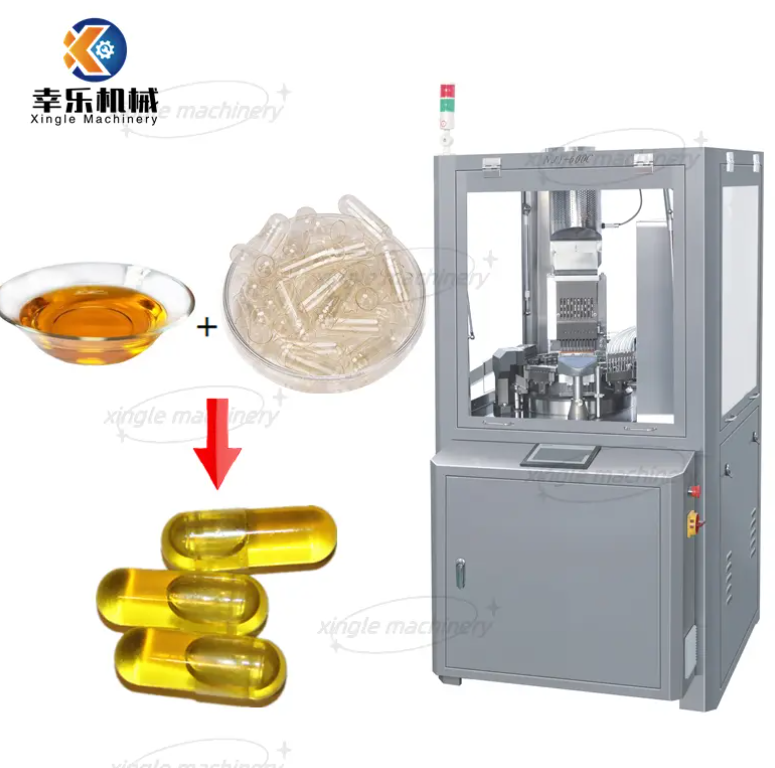 Machine de remplissage automatique de capsules liquides en acier inoxydable pour le m&eacute;dical 