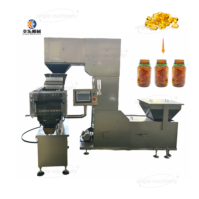 Machine de comptage de bonbons entièrement automatique à 8 canaux avec ascenseur de type Z