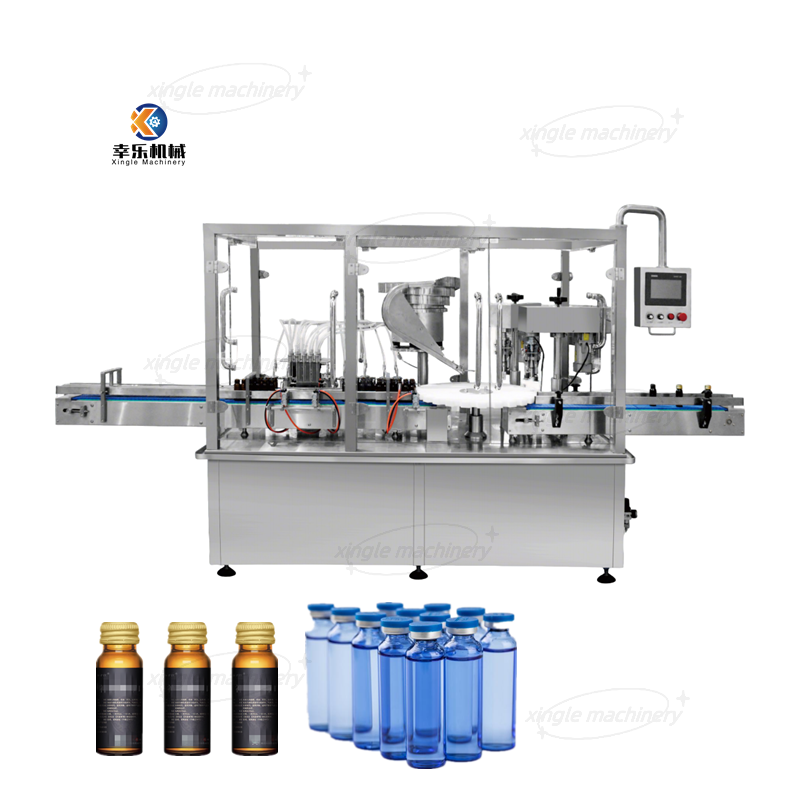 Machine à emballer automatique de remplissage et de cachetage de fiole liquide orale 10ml