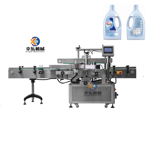 Étiqueteuse automatique d'autocollants double face pour bouteilles