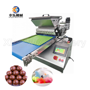 Petite machine de fabrication de bonbons au chocolat de remplissage de bureau