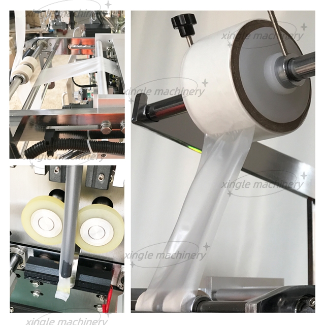 Machine d'emballage liquide de film soluble dans l'eau de détergent automatique
