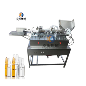 Machine de remplissage et de scellage d'ampoules personnalisée à 2 aiguilles de 5 à 10 ml