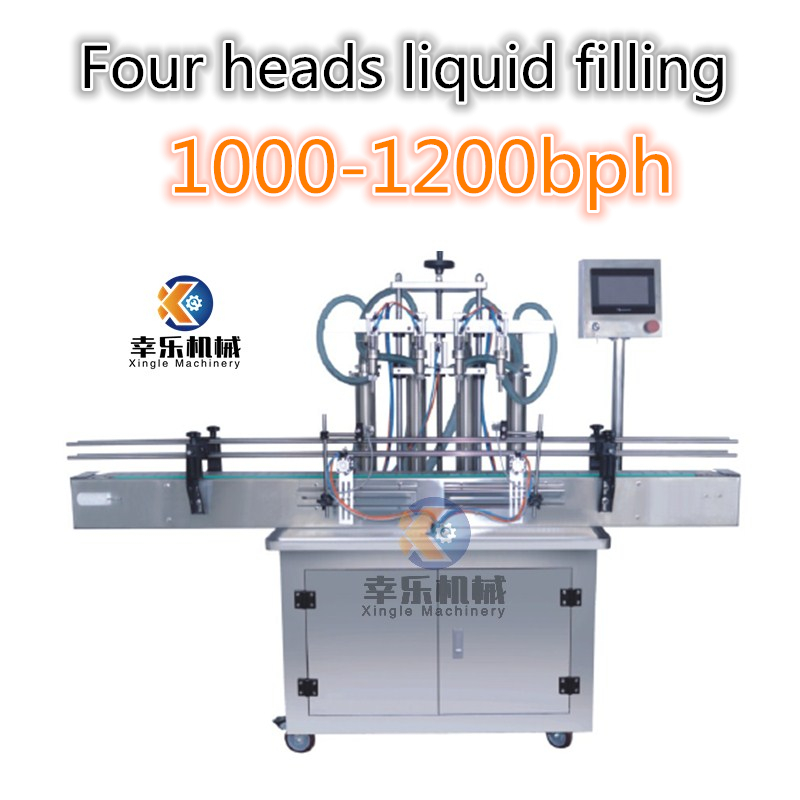 Machine de remplissage de liquide entièrement automatique pour bouteilles de jus, à vendre