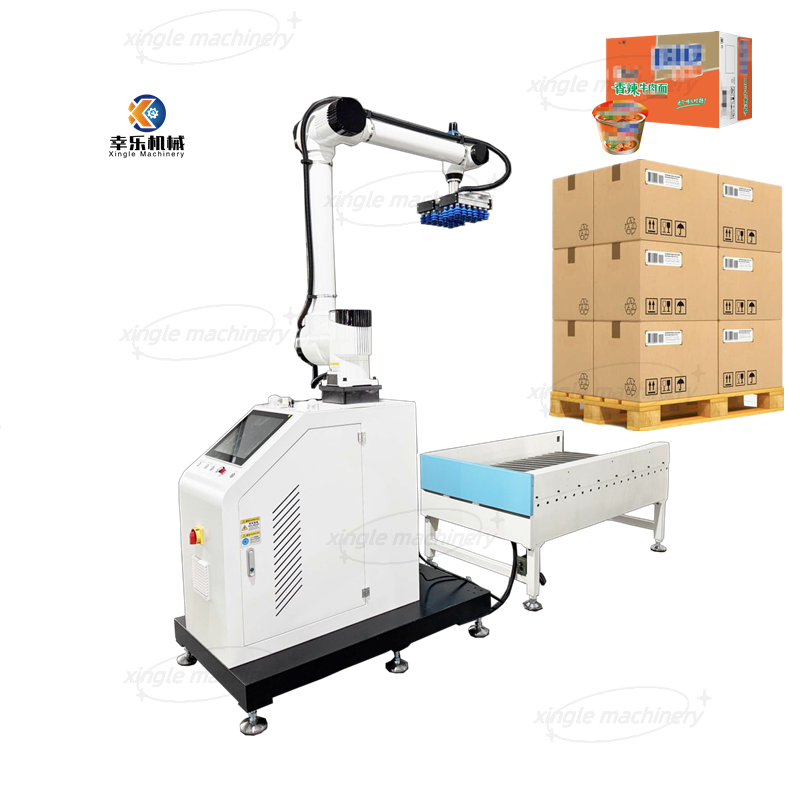 Palettiseur collaboratif portatif automatique de robot de carton de boîte de sac