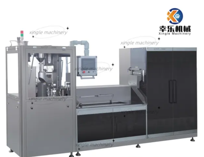 Machine de remplissage continue rotative de capsules liquides de vitamine A 
