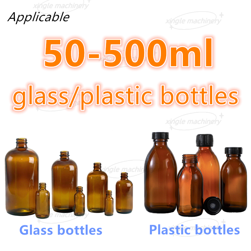 Flacon liquide automatique de bouteille dépistant la machine de remplissage et de cachetage