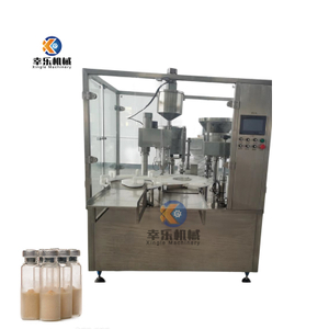 Machine de remplissage et de scellage de poudre sèche de flacon chimique pharmaceutique