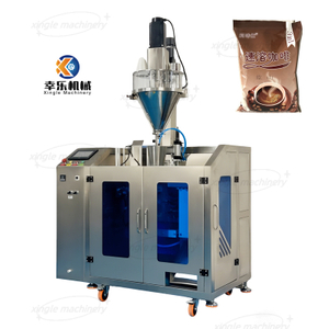 Machine d'emballage de remplissage d'alimentation automatique de sac de poudre sèche de nourriture de café