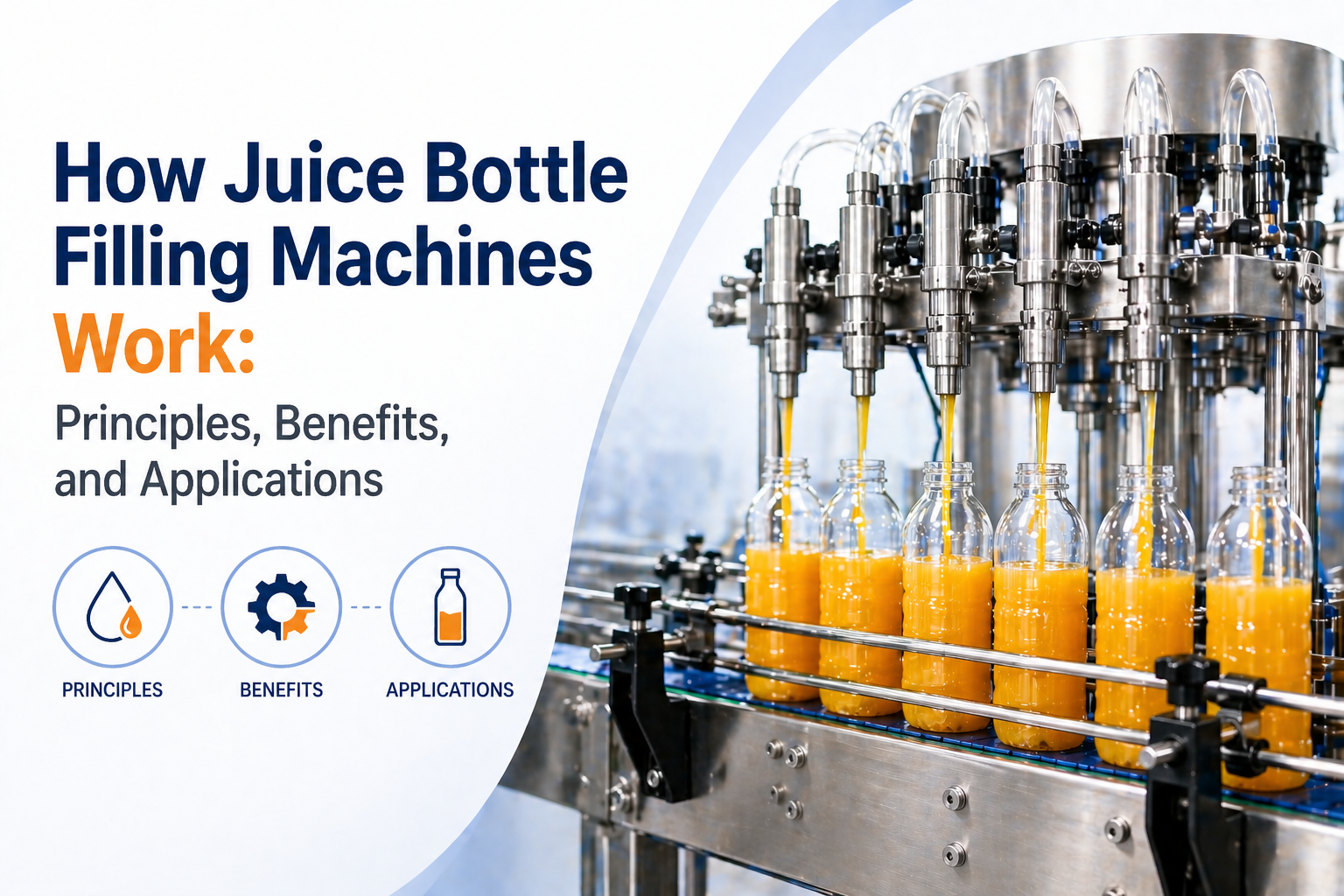 Comment fonctionnent les machines de remplissage de bouteilles de jus : principes, avantages et applications