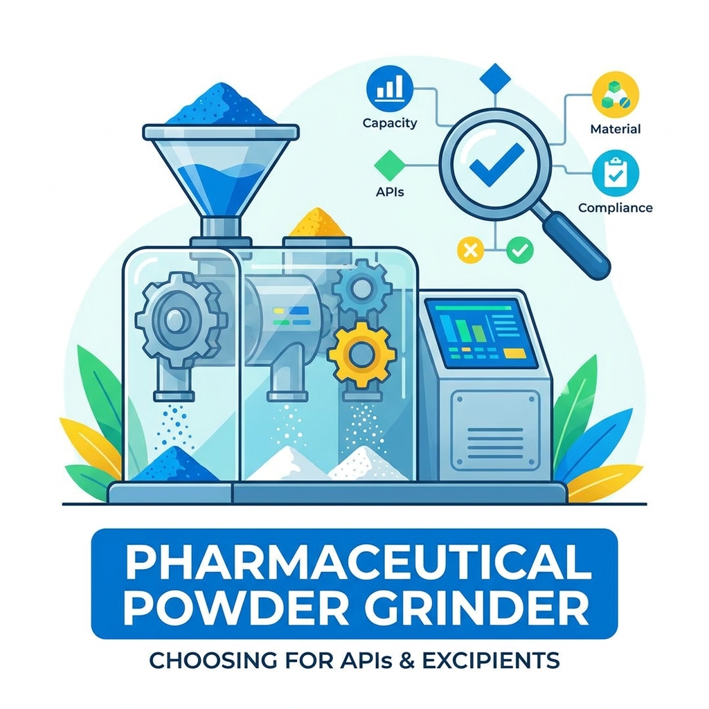 Comment choisir un broyeur de poudre pharmaceutique pour les API et les excipients